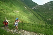 84 tratto del sentiero 237 da Passo Camplano all'Alpe Arera...